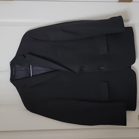 MICHAEL Michael Kors Size 40S Black Textured Sport Coat / Blazer Like New Cond.
